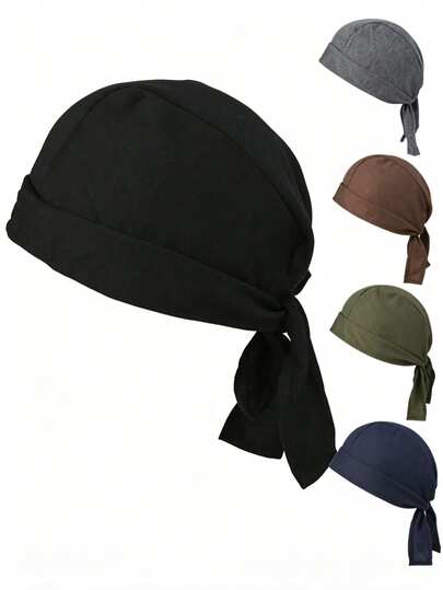 1 pièce Chapeau de pirate couleur bonbon bonnet vintage pour hommes cadeaux pour hommes streetwear casquette crâne casquette pour hommes femmes chapeau de chimiothérapie couvre-chef de cyclisme en plein air