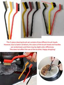 8/5/3pcs Gap Cleaning Brush Set, Kitchen And Bathroom Cleaning Tool Kit, Suitable For Stove, Range Hood And Dirt Removal. Perfect For Cleaning Bathroom Gaps, Sink Gaps, Window Tracks, Tiles And Faucets And Other Small Spaces. - Multicolor - View 12