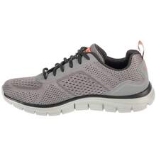 Skechers Track - Leshur - Grey Mens Sports Shoes - Grey - View 2