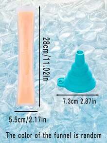 Transparent Disposable Popsicle Bags, Home Popsicle Molds, Sealed, Low Temperature Resistant, For Juice, Cola, Fruit, Freezing - Multicolor - View 3