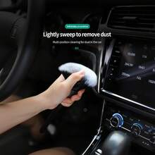 2Pcs Car Interior Detailing Brush Set - Soft Bristle Cleaning Tools For Air Vents, Dashboard & Crevices, Dual Size For Deep Dust Removal - A - View 8