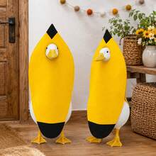 Banana Pepper Porch Goose Outfit, Cute Goose Clothes, Fits 23 Inch Statue, Outdoor Garden Yard Patio Lawn Decor - Multicolor - View 6