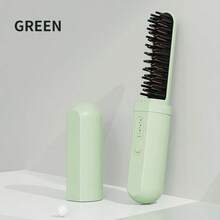 Portable Mini Straightening Comb, USB Rechargeable Negative Ion Comb, Dual-Function Curling Iron/Electric Heating Comb, Constant Temperature Anti-Scald Design, Suitable For Travel, Home, Salon Use, Ideal Gift For Friends And Family, Women's Gift - Multiple Styles - View 14