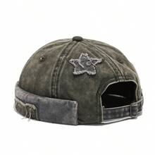 1pc Men's Brimless Hat, Adjustable Brim, Buckle Knit Cap, Washable, Unisex - Multicolor - View 10