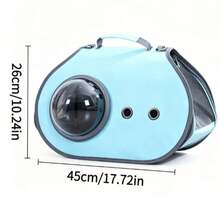 Portable Dual-Shoulder Cat Pet Bag Dog Backpack Outdoor Dog Book Bag Space Capsule For Teddy And Corgi - Multicolor - View 5