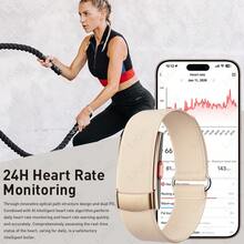 LIGE Fashionable New Smart Bracelet, Screen-Less Design, Waterproof, Multiple Exercise Modes, Exercise Tracking Records, Sleep Monitoring - View 4