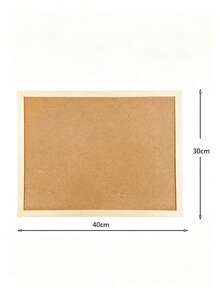 Wood Framed Cork Board, Durable Natural Pin Board, Easy Mount For Photos, Notes & Calendars, Wall Decor For Kids Bedroom, Study Desk, Office Dorm, Perfect For Students, Teachers & Office Workers To Organize Plans And Display Artworks - A - View 12