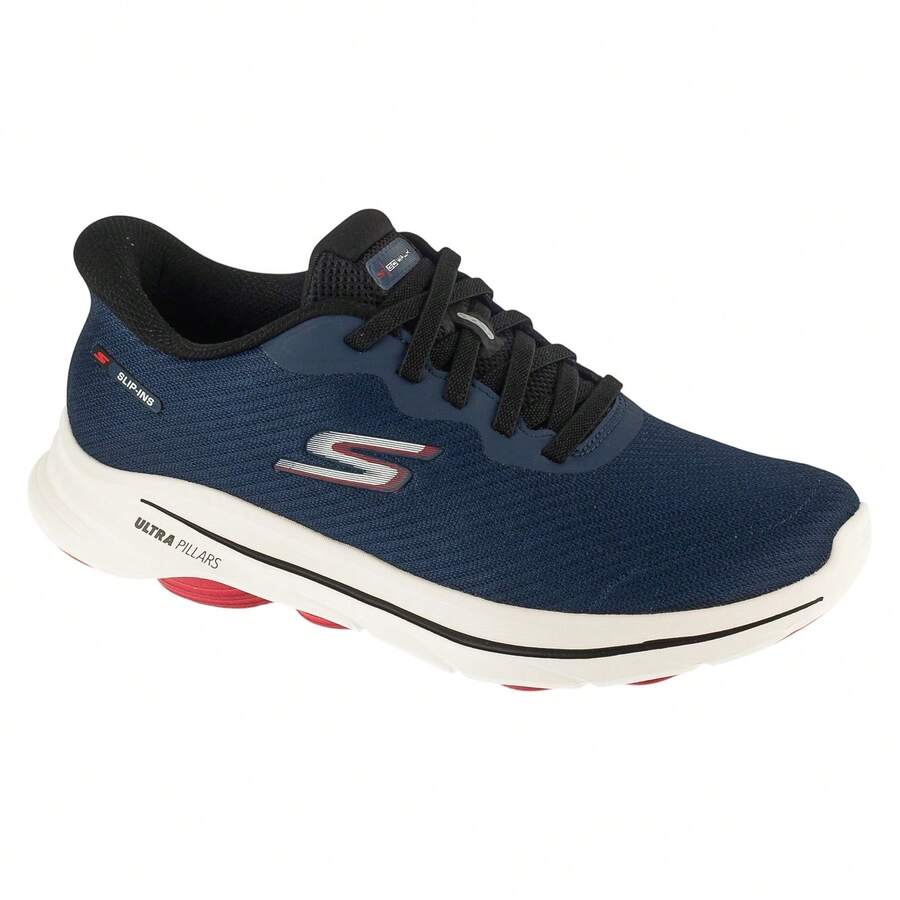 Skechers Slip-Ins: GO Walk 8 - Pate - Marinblå herr sneakers - Kungsblått - Visa 1