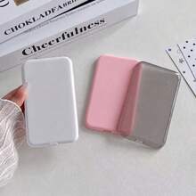1pc/Compatible With Apple MagSafe External Battery Protective Case Air Power Bank Protective Shell Full Coverage Anti-Fall Anti-Scratch Wear-Resistant Soft Skin Feel Multi-Color Options, Gift For Him/Her (Battery Not Included) - Multicolor - View 5