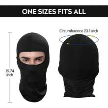 Ski Masks - Black - View 2