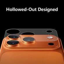 XINHONGYU 1pc 9H Nano Matte Lens Base Protector Film, Compatible With Phone 18 Pro Max/Phone 18 Pro/Phone 17 Pro Max/Pro/Air/17 Series, Anti-Fingerprint/Anti-Glare/Anti-Scratch, Precise Cut, Bubble-Free, Easy Installation, Compatible With Phone Cases, Supports Wireless Charging, Anti-Yellowing, High Definition Transparent, Durable Minimalist Camera Protection - 1pc - View 4