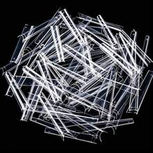 240 piezas de puntas de uñas transparentes extra largas tipo ataúd, uñas postizas autoadhesivas, suministros de arte de uñas, DIY varios estilos, perfectas para mujeres y niñas en fiestas/citas/bodas y uso diario, uñas de otoño, uñas de Halloween, uñas de Navidad - transparente - Ver 4
