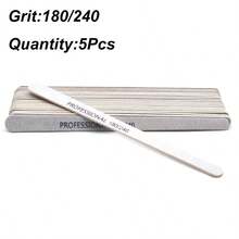 5/10/25/50/100Pcs Professional Nail File 100/180/240 Sanding Buffer Block UV Gel Nail Polish Pro Nail Files Artificial Nail Tips Manicure Pedicure DIY Tools Accessories - White - View 17