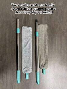 1pc Lightweight Flat Mop, Flat Mop, Easy To Clean, Household Mop, Floor Cleaning, Suitable For Wet And Dry Use, Slouchy Mop With Lightweight And Flexible Mop Head Design, Can Easily Reach Under Furniture, Cleaning Tool, Kitchen Supplies - Multicolor - View 11