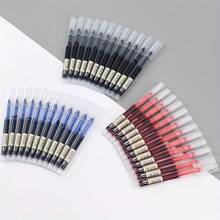 Quick-Dry Smooth Gel Pen, 0.5mm Fine Tip, Lightweight Plastic Body With Visible Cap, Suitable For School And Office Writing. Back To School Gift, Back To School Gift, Essential For School - A - View 3