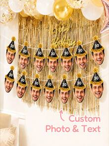1/7/14/21pcs Customizable Party Banner Decoration Hanging Flags, Perfect For Wall Decor, Event Backdrop, Exhibition Hall Decoration, Ideal Gift For Business Partners, Community Members, Friends, Store Owners, Event Planners, Suitable For Commercial Events, Birthdays, Halloween, Christmas, Parties And More - Multicolor 1 - View 4