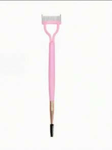 Stainless Steel Eyelash Comb & Brush, Dual-Ended Eyelash Separator Tool, Eyelash Curler Tool, Affordable Eyebrow Brush, Makeup & Grooming Tool For Women And Beginners, Travel Essential, School Essential, Bedroom Makeup Accessory, Christmas Gift - Multicolor - View 16