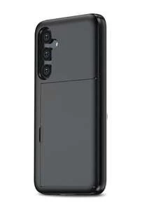 For Galaxy Case, Anti-Drop Two-In-One PC Card Case For Mobile Phone, Suitable Compatible With Apple 17 Promax 17 Pro 17e 16E 15 14 13 12 11 18 Models. 2-In-1 Shock-Proof Mobile Phone Protection Case, With Card Slot And Wallet-Style Design. - Black - View 71