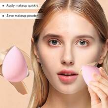 36 Pcs/1 PC Total Makeup Tool Kit, 20 Pcs Light Pink Makeup Brushes, 15 Pcs Makeup Accessories And Medium Single‑Handle Pink Letter Transparent Makeup Bag. Transparent Letter Bag Shows Inner Items, Single‑Handle For Convenient Travel Storage - Multicolor - View 8