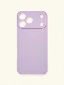1pc 5 Colors Optional Solid Matte Phone Case Covers Unisex Minimalist All-Match Style Daily Versatile Black Beige Pink Blue Purple TPU Soft Shell Full Coverage Anti-Drop Compatible With IPhone Case,Compatible With IPhone17 /Compatible With IPhone17 Promax/Compatible With IPhone16 /Compatible With IPhone 15 /Compatible With IPhone 14 Pro Max Fast Shipping - Multicolor - View 125