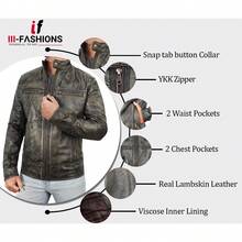 Men Jackets And Coats - Blue - View 7