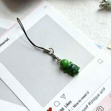 1pc Turtle Phone Chain Pendant, Healing Style Phone Accessory, Anti-Loss, Gift For Friends - Multicolor - View 10
