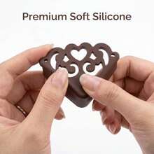 4pcs Decorative Corner Guards, Soft Silicone Table Corner Protectors, Anti-Collision Safety Caps, Elegant Hollow Design, Suitable For Tables, Cabinets, Desks, Nightstands Furniture Edge Protection, Home And Office - Multicolor - View 8