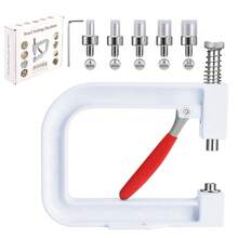 New Manual Pearl Riveting Machine 4mm, 5mm, 6mm, 8mm, 10mm Pearl Set Handmade DIY Auxiliary Tool - A - View 8