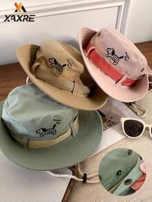 XAXRE Unisex Bucket Hat Summer, Outdoor Mountain Climbing Sun Hat, Summer Camping Hiking Travel Gift UV Protection Visor Cap - Multicolor - View 2