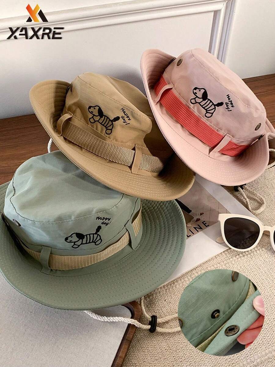 XAXRE Unisex Bucket Hat Summer, Outdoor Mountain Climbing Sun Hat, Summer Camping Hiking Travel Gift UV Protection Visor Cap