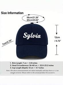 Custom Embroidered Baseball Cap, Personalized Name Duck Bill Hat, Sun Hat Street Sports Casual Hat, Unisex, Suitable For Birthday, Party, Holiday Gifts For Family And Friends, Private Name Customization - Green - View 2