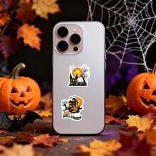 Pumpkin Planner DIY Stickers Notebook Halloween Decoration Decals Waterproof Material Layout - Multicolor - View 3