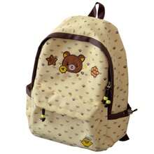 Rilakkuma Cute Candy Bean Japanese Ins Style Relaxed Bear Backpack, College Style Student School Commute Versatile Small Backpack For Women - Multi-color - View 8