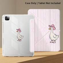 Striped And Duck, Star Pattern Painted Effect Tablet Protective Case With Stand, Suitable For Honor 8/9/10/X8/X8A/X9/X8Pro/X9Pro And Other Models/ MatePad SE 11 Inch/MatePad 11 Inch/11.5 Inch, MatePad Pro/, Apple 10th/11th Gen 2025 (A16), Galaxy Tab A7/A9 And Other Popular Models - Style 55 - View 6