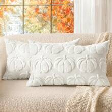 1 buah/2 buah Sarung Bantal Beludru Bordir Halloween, Cocok untuk Sofa Ruang Tamu, Sarung Bantal Minimalis - MultiWarna - View 21