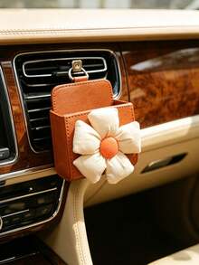 KELEEL Car Air Vent Mount Storage Box | Artificial Leather Car Phone Storage Bag, Interior Accessory - Multiple Styles - View 6