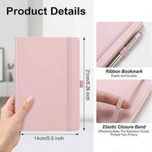 A5/A7/C6 Morandi Notebook, Meeting Notes, Artistic And Fresh Planner, Student Diary, Back To School, Gift - Multicolor - View 3