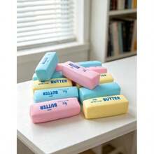 New Building Block Butter Stick Crunchy Ball, Soft And Chewy Texture, Squishy, Butter, Crunchy Butter, Crunchy Squishy, Squishy, S - Multicolor - View 7