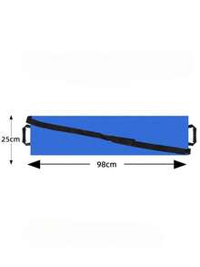 1pc Easy-Grip Waterproof Transfer Pad, Suitable For Elderly And Disabled People, Durable And Odorless, Roll-Up Design, Convenient For Lifting And Sliding - Blue - View 5