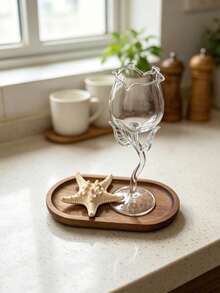 Rose Shaped Highball Glass, & Champagne Glass With Atmosphere Decoration - Clear - View 12