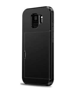 For Galaxy Case, Anti-Drop Two-In-One PC Card Case For Mobile Phone, Suitable Compatible With Apple 17 Promax 17 Pro 17e 16E 15 14 13 12 11 18 Models. 2-In-1 Shock-Proof Mobile Phone Protection Case, With Card Slot And Wallet-Style Design. - Black - View 57