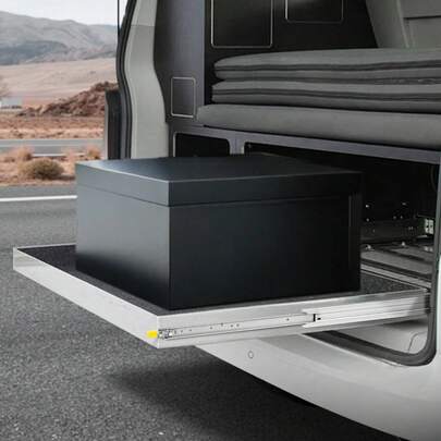 1 Pair Full Extension Drawer Slides 16 18 20 24 30 35 37.4 59 24 32 36 40 48 60 In, 250 Lbs Load Capacity Locking Drawer Slides, Ball Bearing With Lock Side Mount Drawer Slide Rail