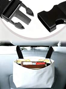1pc Custom Car Trash Bag With Any Image, Hanging Car Backseat Trash Bag, Suitable For Most Vehicle Additions, Camping And Travel, Backseat Car Garbage Bag, Hanging Car Waste Storage - 1pc - View 5