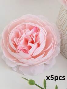 1/5/12/24/36 Stems Artificial Peony Flowers, Suitable For Wedding Party Decoration, Cake Decoration, Home Living Room Dining Table Decoration, Artificial Plants, Autumn Decoration, Room Decoration, Desktop Decoration, Garden Decoration, Etc. - Baby Pink - View 8