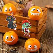 8/16/24 Halloween DIY Sticker Set - Classic Bat, Ghost, Pumpkin And Vampire Character Designs, Interactive Puzzle Toy To Promote Brain Development, Children's Party Gift, Gift Packaging, Classroom Activity, Halloween And Christmas Gift - Mixed Color - View 6