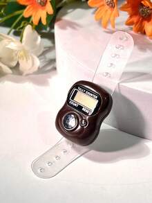 Mini Electronic Finger Counter/Ring-Shaped Manual Counter, Random Color Tasbih, Compact & Cute, Easy To Use, Suitable For Knitting, Prayer Counting, Etc. - Multicolor - View 34
