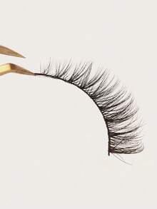 10 Pairs False Eyelashes 3D Fluffy Soft Crisscross Reusable For Festival, Party, Daily Wear No Irritating Glue - Black - View 5