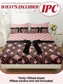 1 buah Sprei Fitted, Lembut dan Nyaman di Kulit, Desain Kantong Dalam, Pelindung Kasur Modis, Menutupi Seluruh Kasur, Cocok untuk Kasur Ukuran Twin, Full, Queen, King, Bantal dan Sarung Bantal Tidak Termasuk, Dapat Dicuci dengan Mesin - MultiWarna - View 3