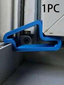 1/5pcs Door & Window Stopper | Durable Anti-Collision Buffer Strip And Rail Lock Set, Suitable For Balcony Partition, Ventilation And Privacy Protection | Easy Installation, Suitable For Patio Door, Bedroom Essentials | Home Gift - Multicolor - View 16