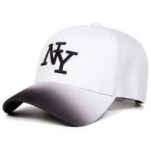 1件女款NY字母刺繡棒球帽，NEW YORK運動帽，時尚可調節休閒帽，適合春季/秋季旅行、海灘、派對 - 彩色 - 查看 14